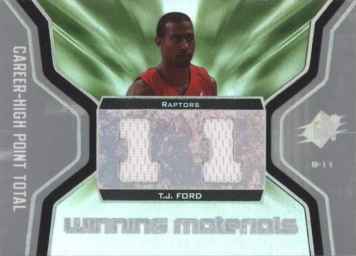 2007-08 SPx - T.J. Ford #WMJ-TJ