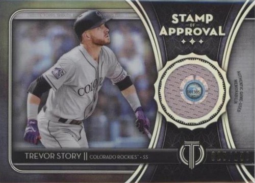 2020 Topps Tribute - Trevor Story #SOA-TS
