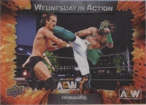 2021 Upper Deck AEW All Elite Wrestling - Luchasaurus #WIA-2