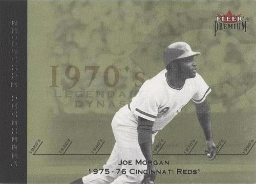 2002 Fleer Premium - Joe Morgan #22 LD