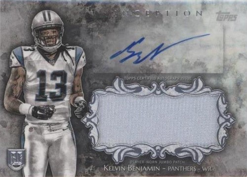2014 Topps Inception Kelvin Benjamin #IAJP-KB