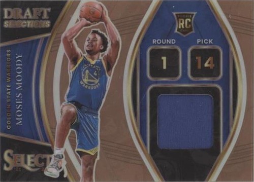 2021-22 Panini Select - Moses Moody #DS-MMD