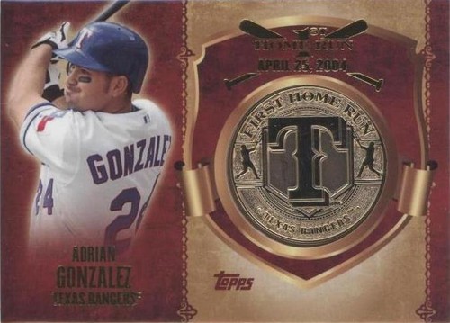 2015 Topps - Adrian Gonzalez #FHRM-AG
