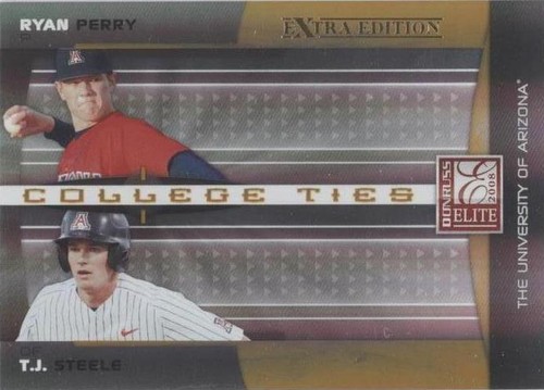 2008 Donruss Elite Extra Edition - Ryan Perry T.J. Steele #CTC-2