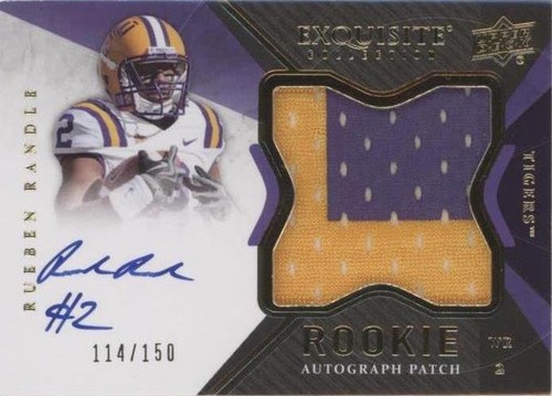 2012 Exquisite Collection Rueben Randle #137
