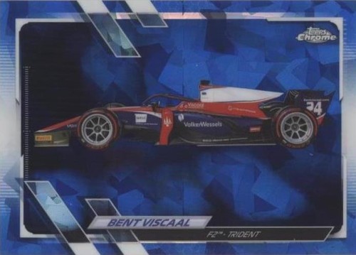 2021 Topps Chrome Sapphire Edition Formula 1 - Bent Viscaal #135