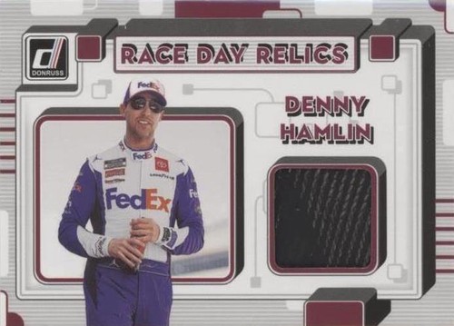 2023 Panini Donruss NASCAR - Denny Hamlin #RR-DH