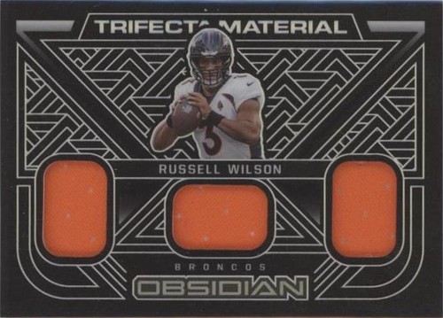2022 Panini Obsidian Russell Wilson #TFM-RWI