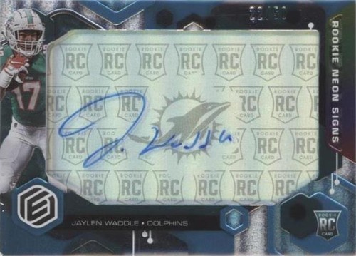 2021 Panini Elements Jaylen Waddle #RNS-JWA