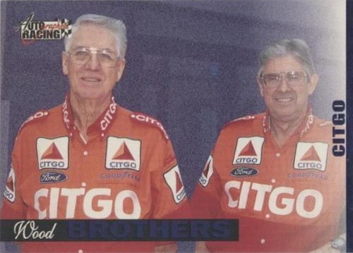 1996 Score Board Autographed Racing - Eddie Wood Len Wood #28