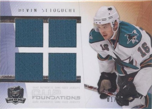 2009-10 Upper Deck The Cup - Devin Setoguchi #CF-DS