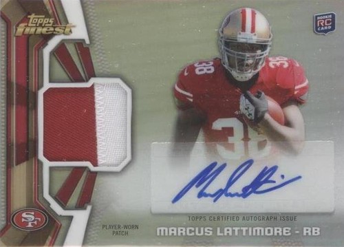 2013 Topps Finest Marcus Lattimore #RAP-ML
