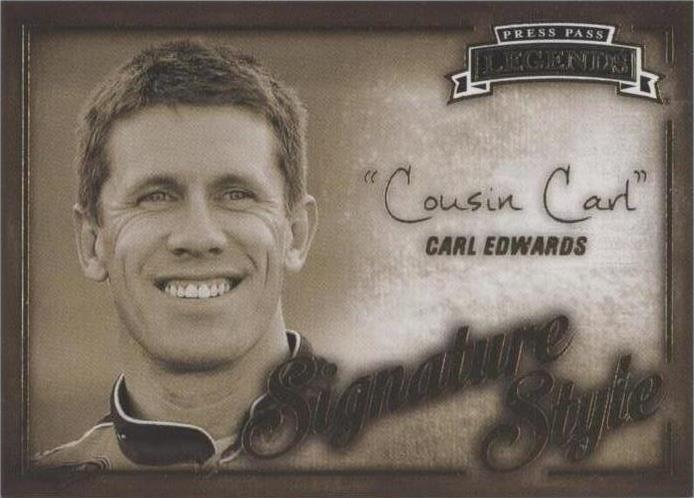 2013 Press Pass Legends - Carl Edwards #SS 14