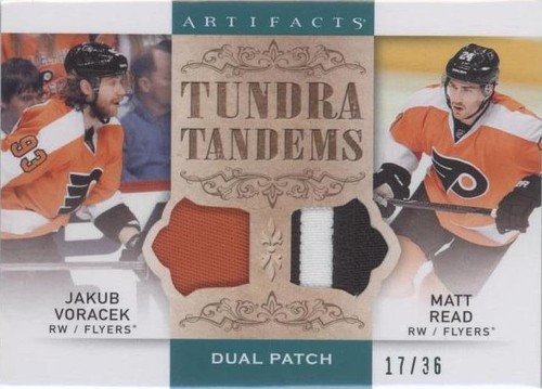 2014-15 Upper Deck Artifacts - Jakub Voracek Matt Read #TT-VR