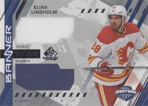 2021-22 Upper Deck SP Game Used - Elias Lindholm #BYA-EL