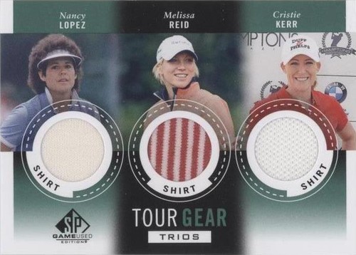 2014 SP Game Used Edition - Cristie Kerr Melissa Reid Nancy Lopez #TG3-LRK