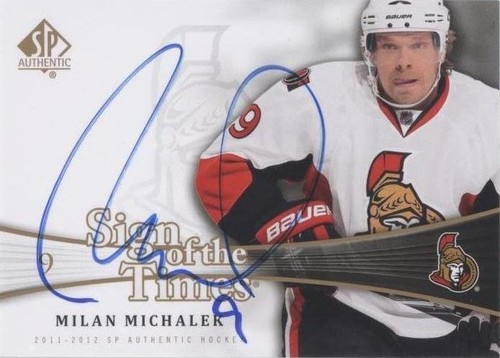 2011-12 SP Authentic - Milan Michalek #SOT-MM