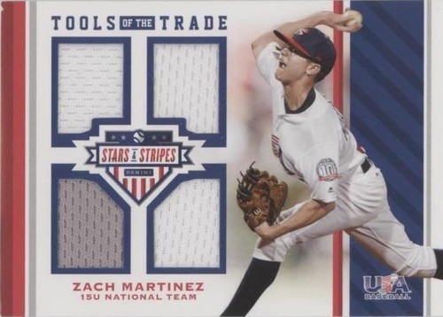 2017 Panini USA Baseball Stars & Stripes - Zach Martinez #57
