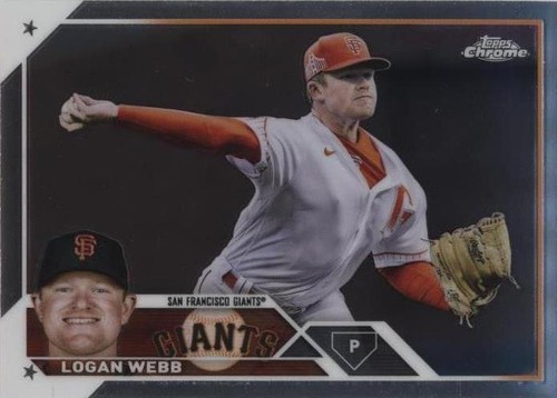 Logan Webb Autograph サイン 2023 Topps　オート 2023 Topps Logan Webb BSA-LW Baseball Star Auto TAG 10 San