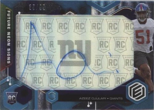 2021 Panini Elements Azeez Ojulari #FS-AOJ