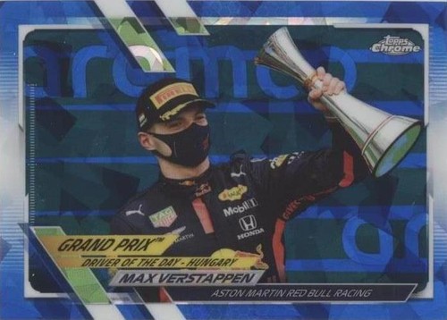 2021 Topps Chrome Sapphire Edition Formula 1 - Max Verstappen #168