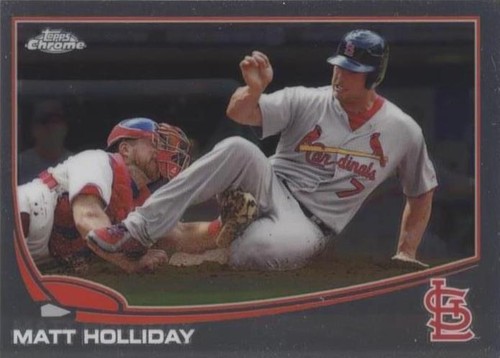 2013 Topps Chrome - Matt Holliday #183