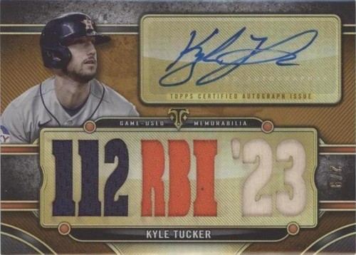 2024 Topps Triple Threads - Kyle Tucker #TTAR-KT4