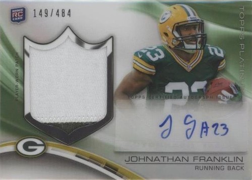 2013 Topps Platinum Johnathan Franklin #ARP-JF