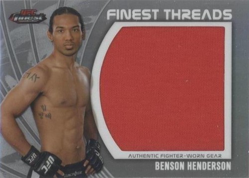 2012 Topps Finest UFC - Benson Henderson #JFT-BH