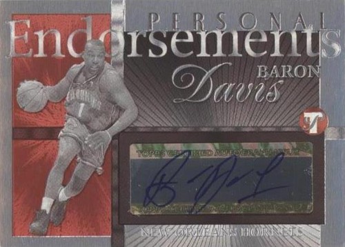 2004-05 Topps Pristine - Baron Davis #PE-BD