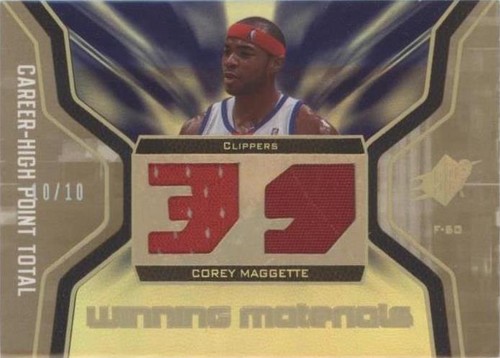 2007-08 SPx - Corey Maggette #WMJ-CM