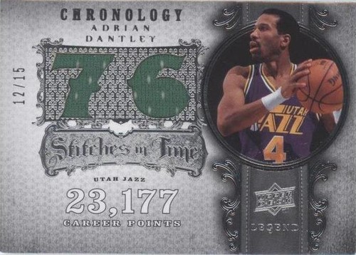 2007-08 Upper Deck Chronology - Adrian Dantley #SIT-AD