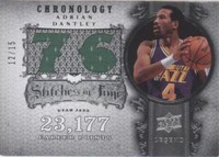 2007-08 Upper Deck Chronology - Adrian Dantley #SIT-AD