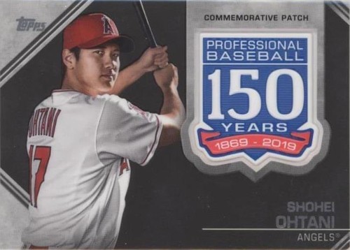 Shohei Ohtani 2019 Bowman Chrome 30th Anniversary card # B30