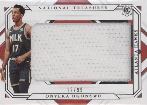 2020-21 Panini National Treasures - Onyeka Okongwu #RMJ-ONY
