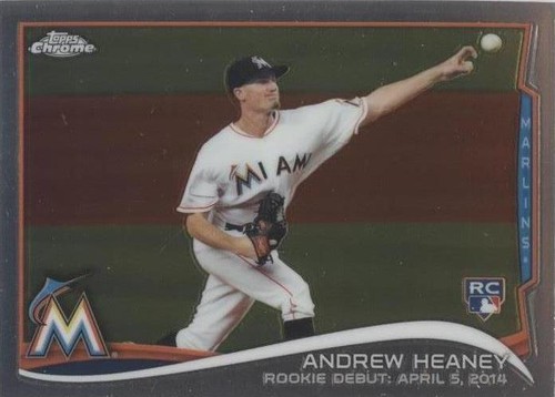 2014 Topps Chrome Update - Andrew Heaney #MB-51