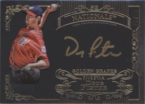 2015 Topps Five Star - Doug Fister #GG-DF