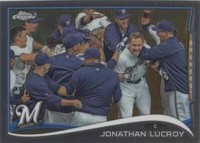 2014 Topps Chrome - Jonathan Lucroy #184