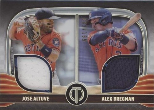 2022 Topps Tribute - Alex Bregman Jose Altuve #DR2-AB