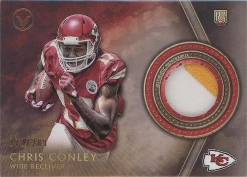 2015 Topps Valor Chris Conley #VP-CC