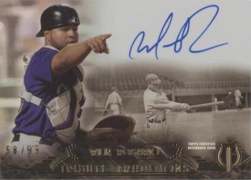 2014 Topps Tribute - Wilin Rosario #TT-WR