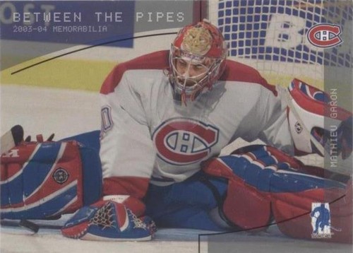 2003-04 In the Game Be A Player Memorabilia - Mathieu Garon #141
