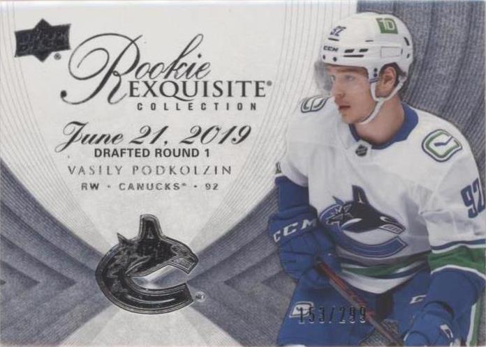 2021-22 Upper Deck Black Diamond - Vasily Podkolzin #07R-VP