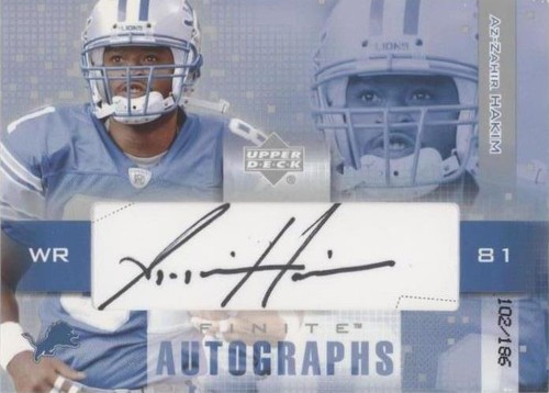 2003 Upper Deck Finite Az-Zahir Hakim #FA-AZ