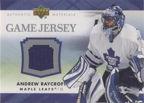 2007-08 Upper Deck - Andrew Raycroft #J-AR