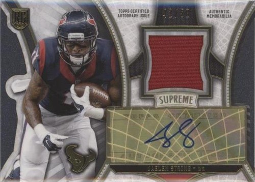 2015 Topps Supreme Jaelen Strong #SAP-JS