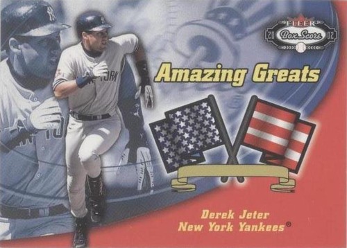 2002 Fleer Box Score - Derek Jeter #1 AG