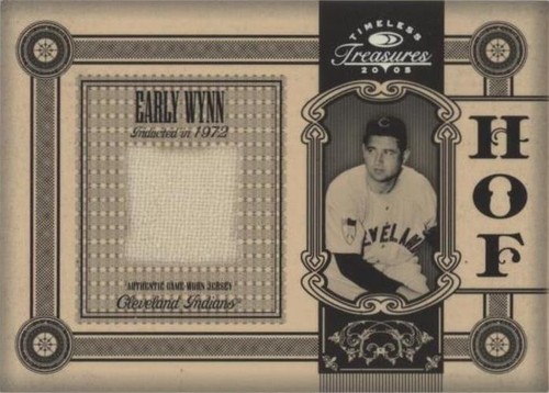 2005 Donruss Timeless Treasures - Early Wynn #HOF-49