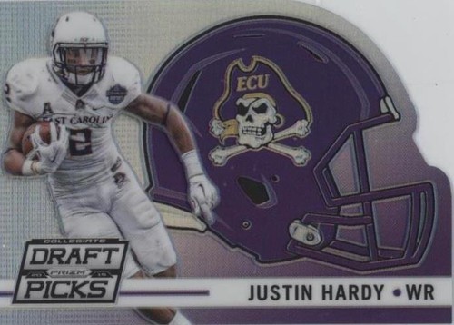 2015 Panini Prizm Collegiate Draft Picks Justin Hardy #23