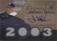 2007 Upper Deck Exquisite Rookie Signatures - Jeremy Bonderman #ESM-BO